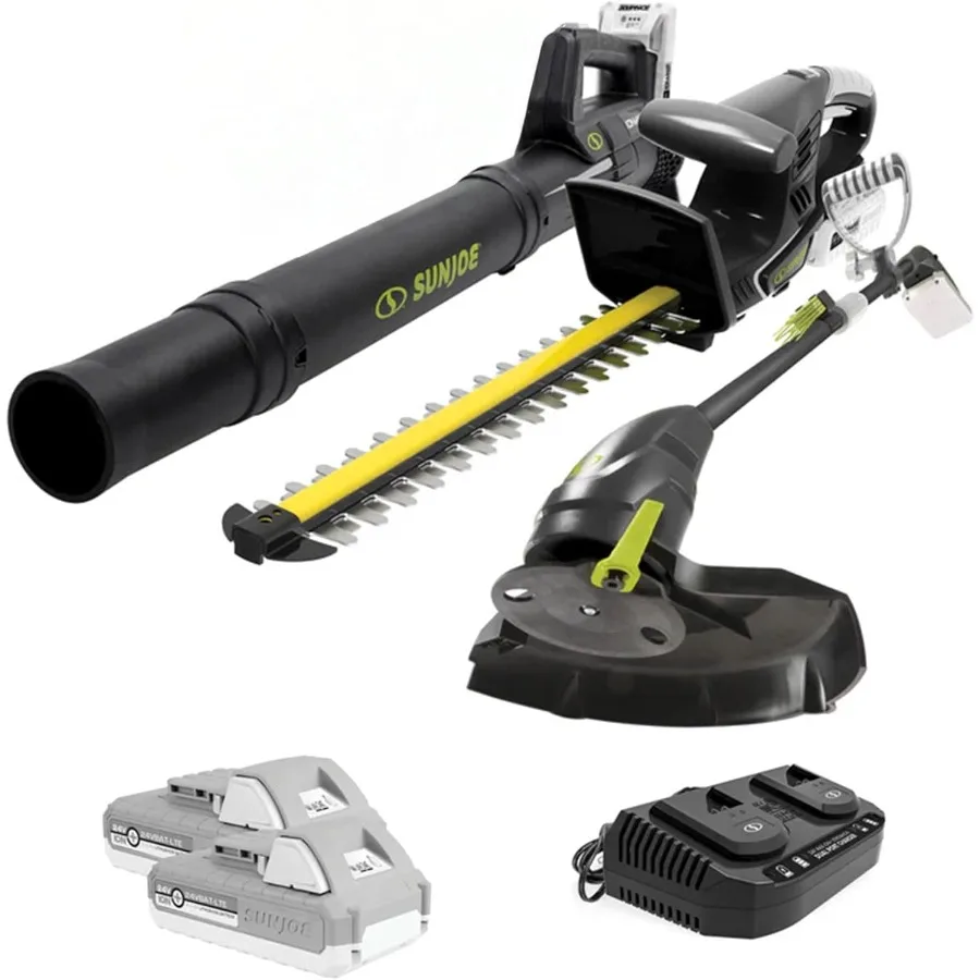 Outdoor Power Tool Combo Kits - 24V IONMAX Cordless Leaf Blower Grass