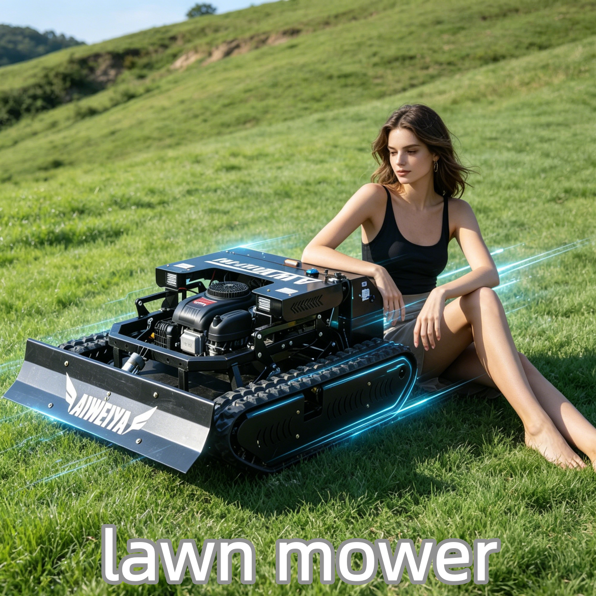 Customized High-Power RC Robot - Hedge Trimmer Cordless avaliação e preço