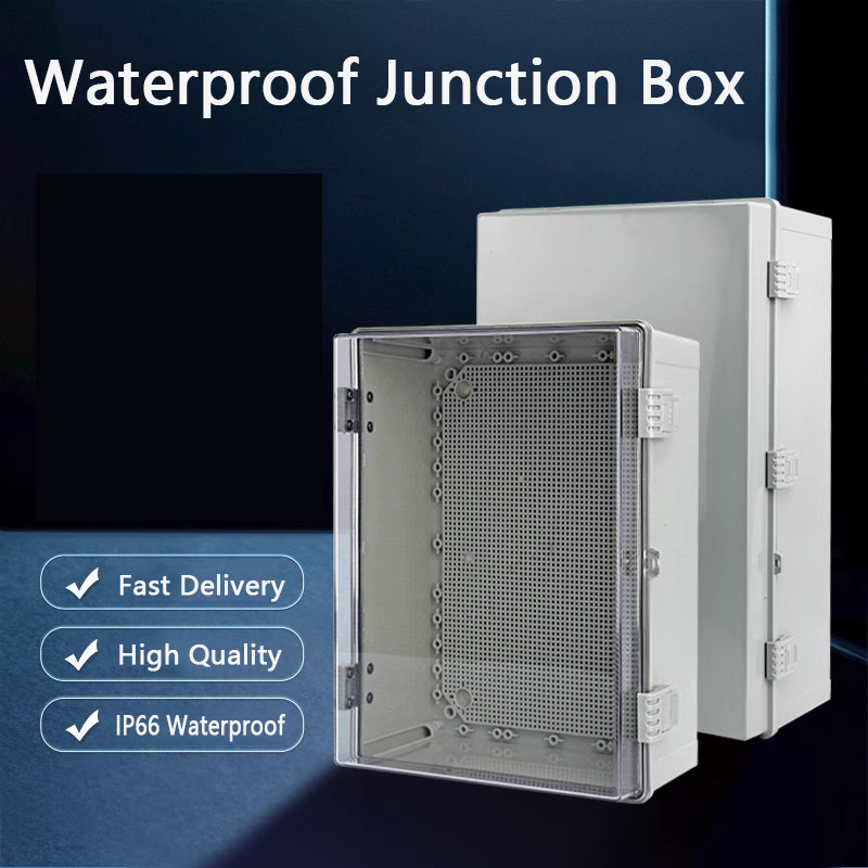 IP66 Waterproof Gray/Transpare - Outdoor Power Box Cover avaliação e preço
