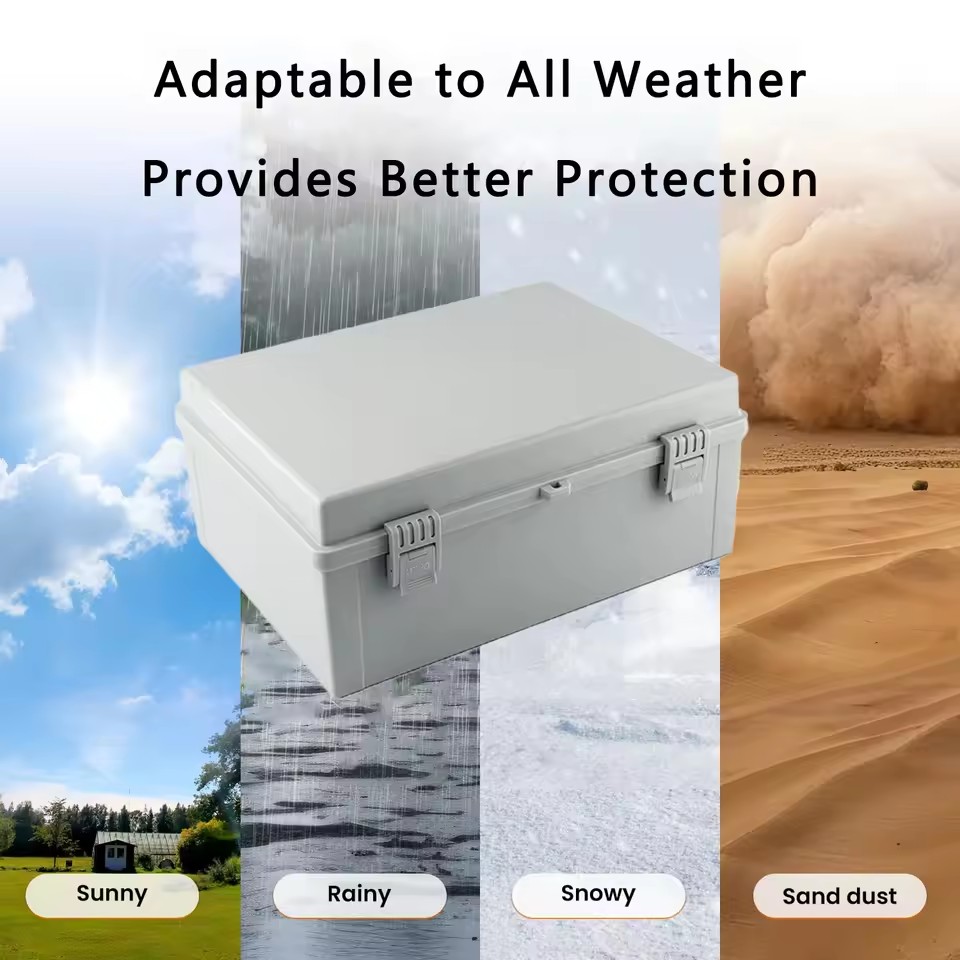 IP66 Waterproof Gray/Transpare - Outdoor Power Box Cover avaliação e preço