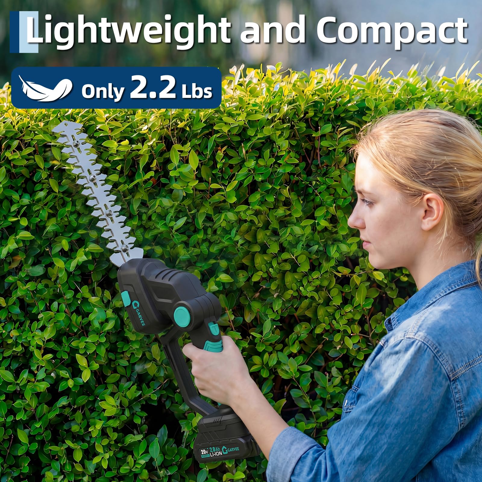 2 In 1 20V Cordless Grass Shea - Hedge Trimmer Cordless avaliação e preço