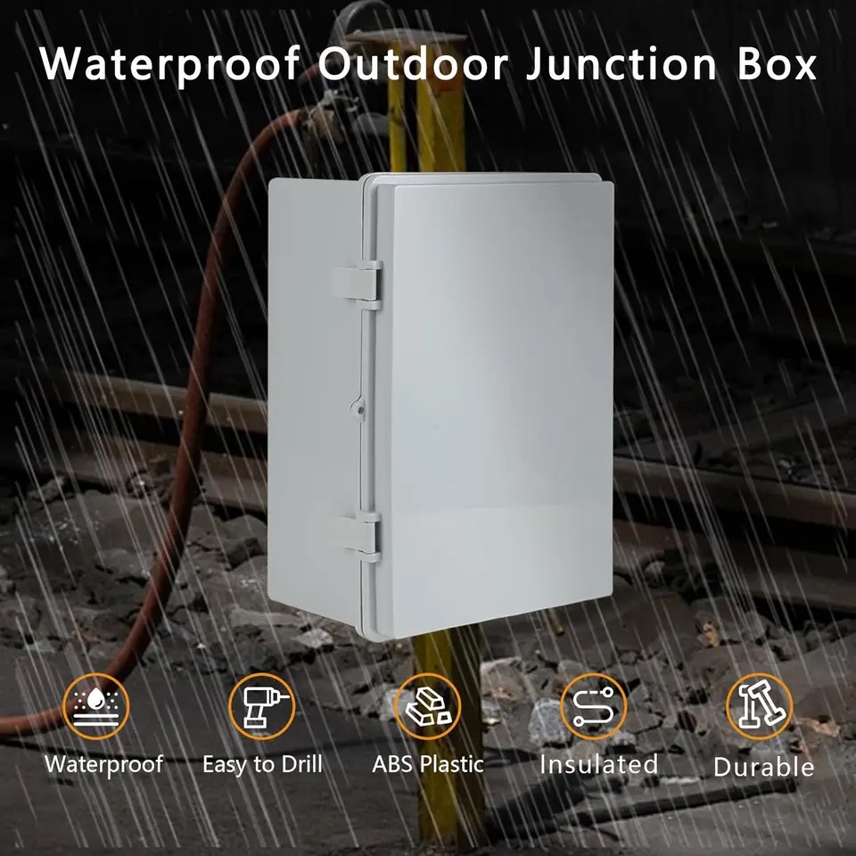 Outdoor IP66 Abs Pc Hinged Pla - Outdoor Power Box Cover avaliação e preço