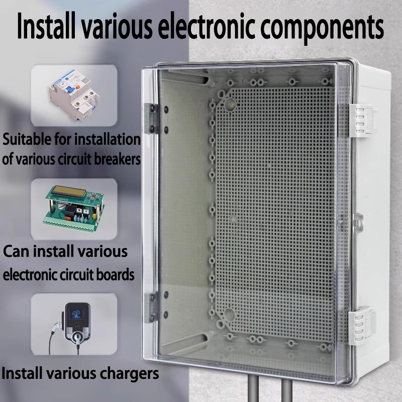 Outdoor IP66 Abs Pc Hinged Pla - Outdoor Power Box Cover avaliação e preço