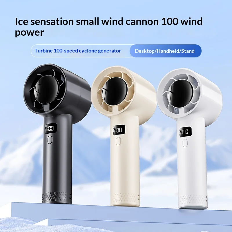 Handheld mini fan, powerful 12 - Outdoor Power Timer avaliação e preço