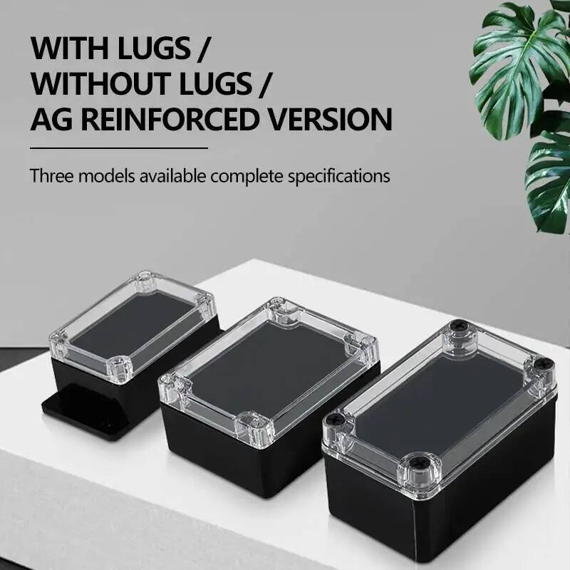 2pcs Transparent Cover Waterpr - Outdoor Power Box Cover avaliação e preço