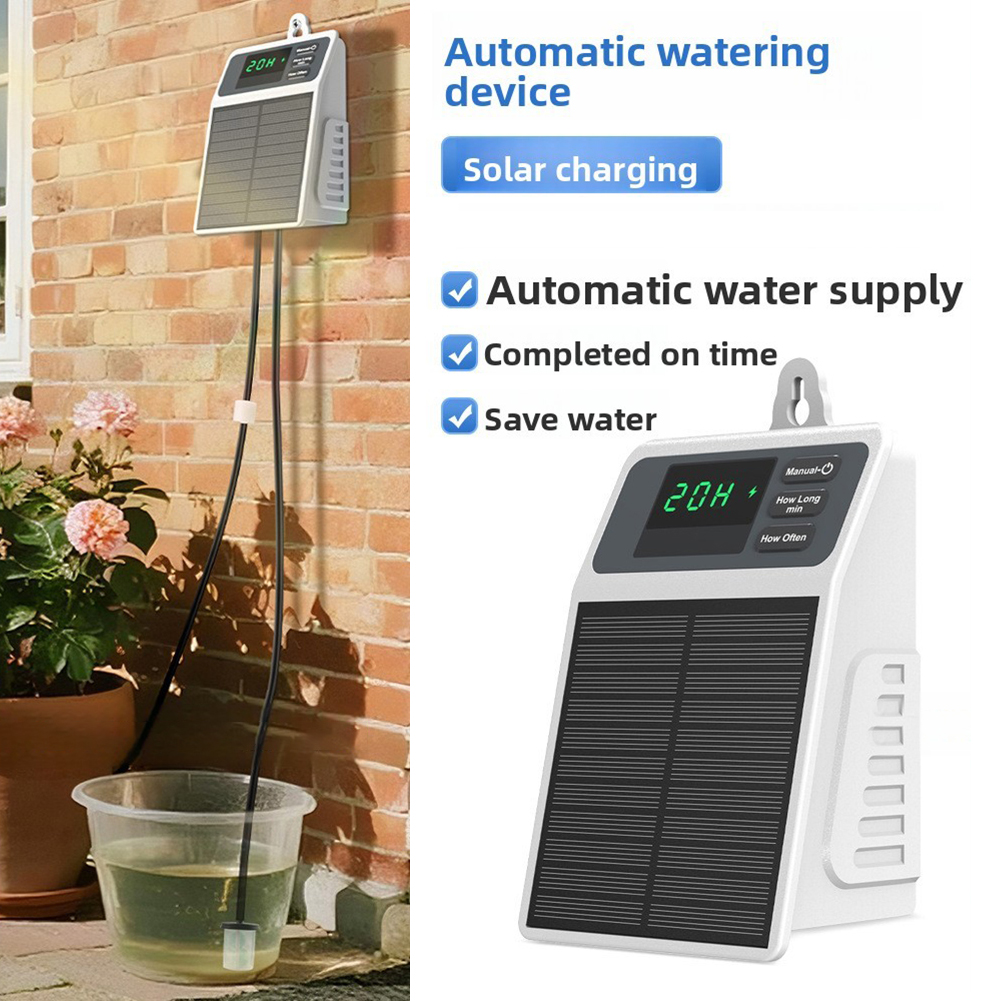 Smart Solar Powered Auto Water - Outdoor Power Timer avaliação e preço