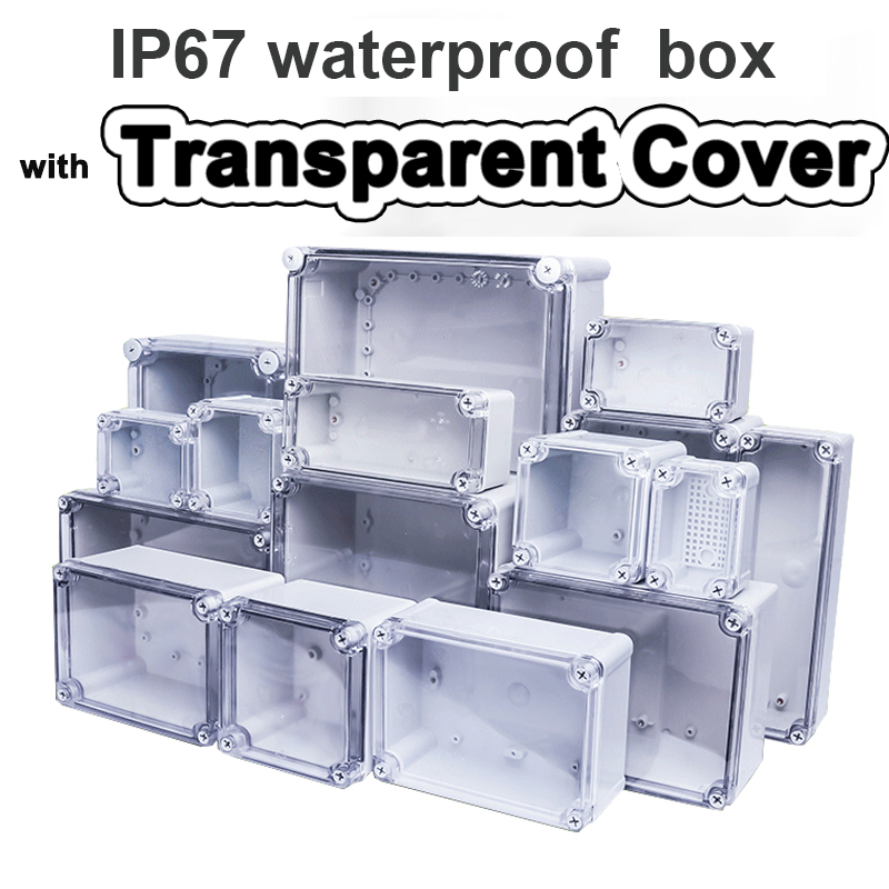 F-type transparent waterproof  - Outdoor Power Box Cover avaliação e preço
