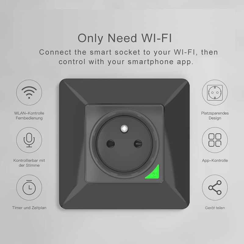 Avoir Zigbee Tuya IP66 Outdoor - Outdoor Zigbee Power Plug avaliação e preço