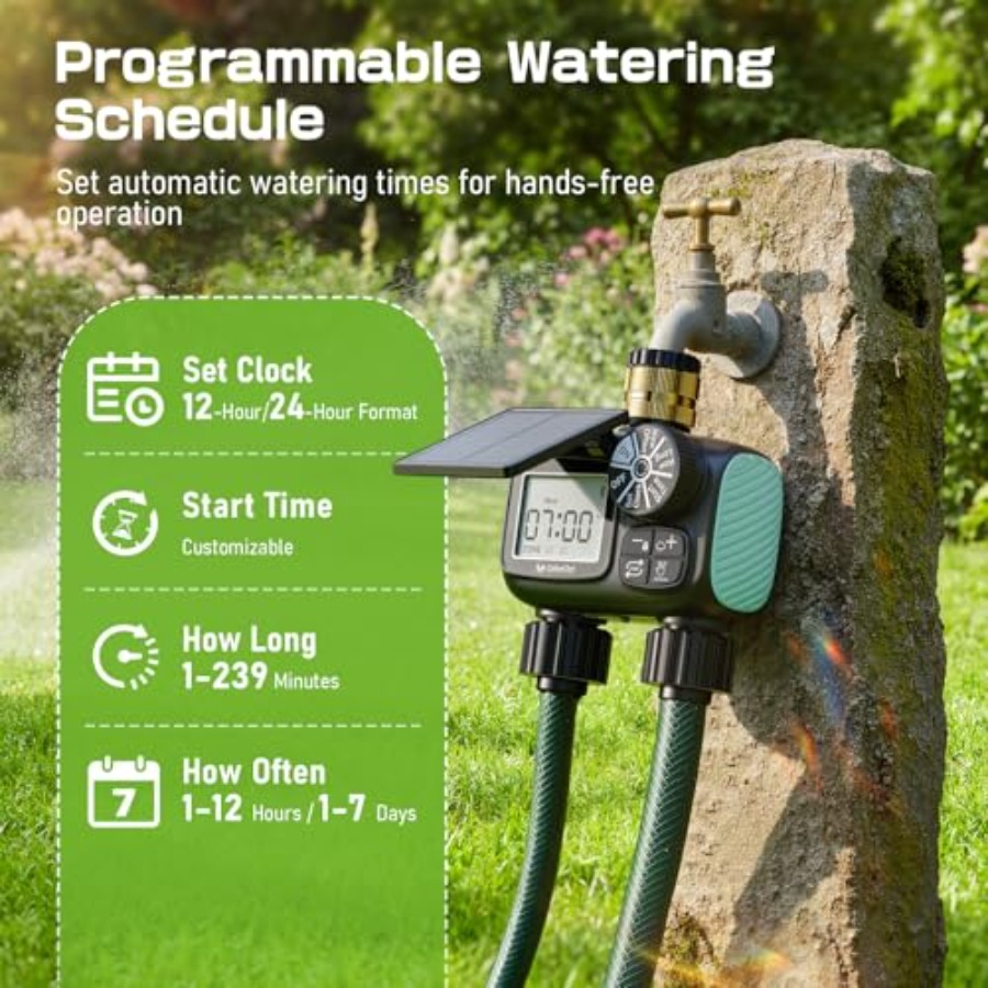 Garden hose timer for outdoor  - Outdoor Power Timer avaliação e preço