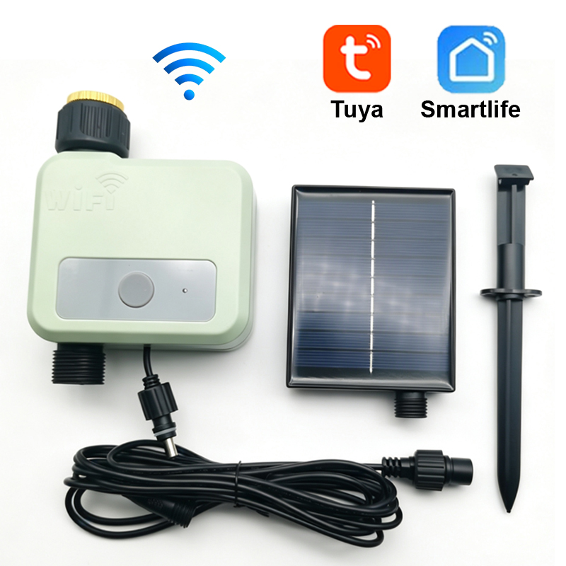 Tuya WiFi Watering Timer Solar - Outdoor Power Timer avaliação e preço