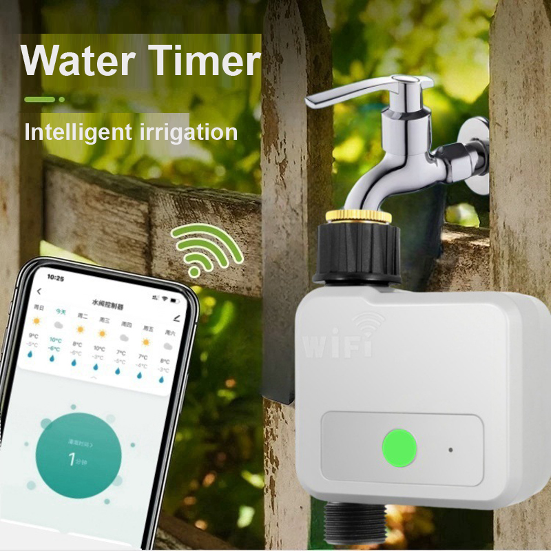 Tuya WiFi Watering Timer Solar - Outdoor Power Timer avaliação e preço