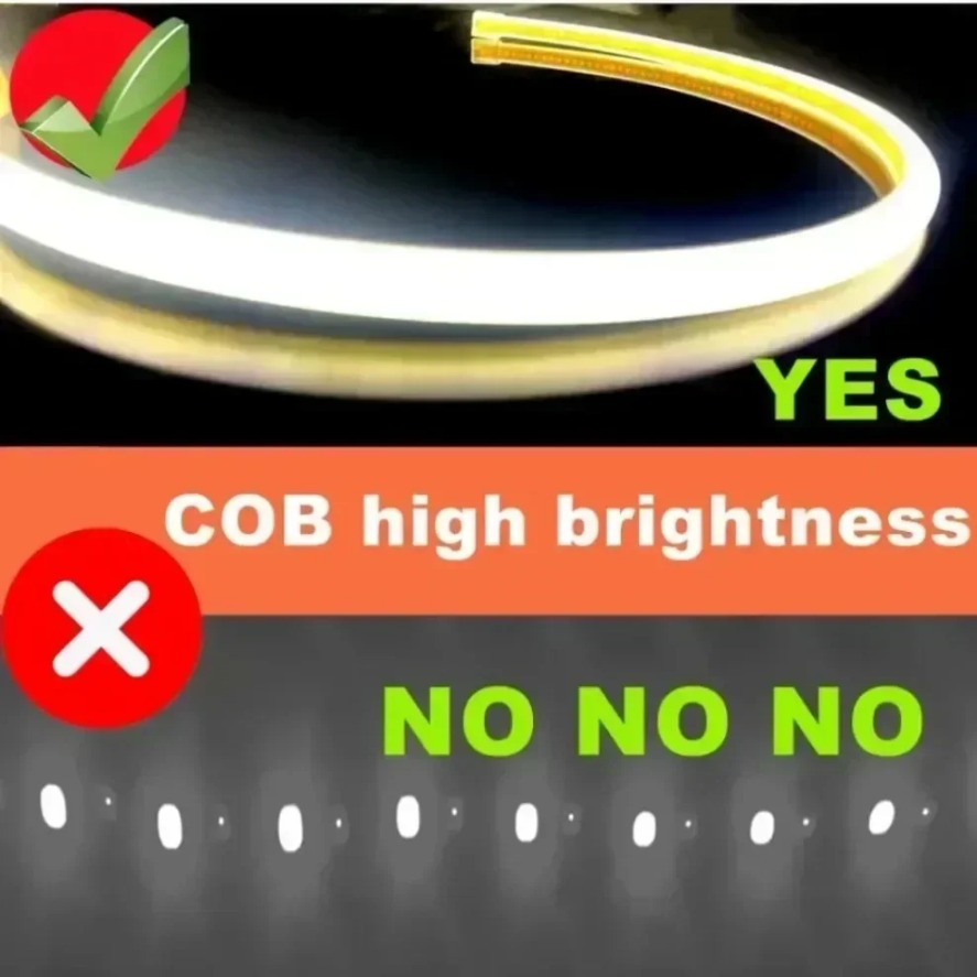 288LEDs/m COB LED Strip 220V D - Outdoor Kitchen Power avaliação e preço