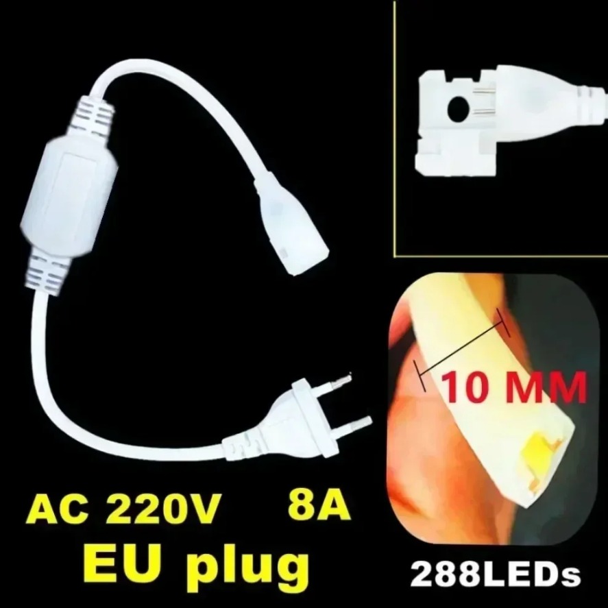 288LEDs/m COB LED Strip 220V D - Outdoor Kitchen Power avaliação e preço