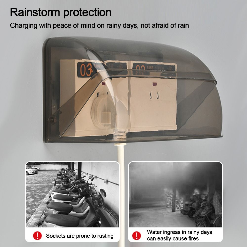 1Pcs Outdoor Socket Waterproof - Outdoor Power Box Cover avaliação e preço
