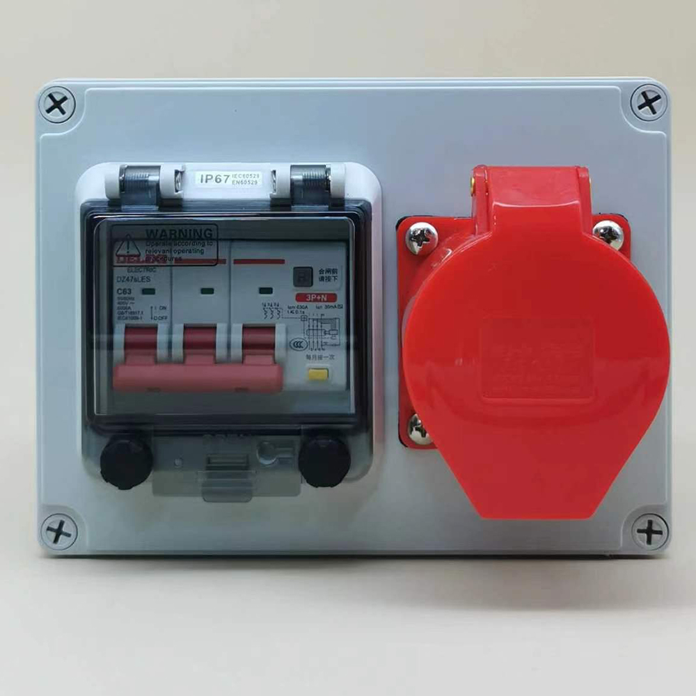 32A 22kw CEE Electrical Outlet - Outdoor Power Outlet Install avaliação e preço