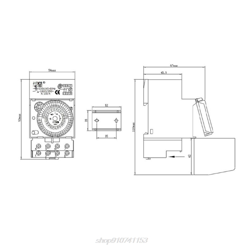 SUL181H Mechanical Timer 220V  - Outdoor Power Timer avaliação e preço