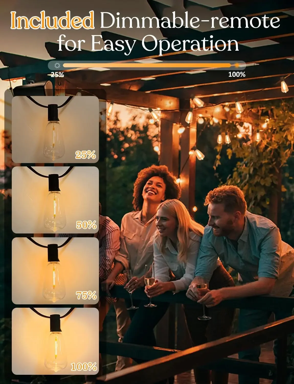 Solar Outdoor String Lights Re - Outdoor Power Timer avaliação e preço