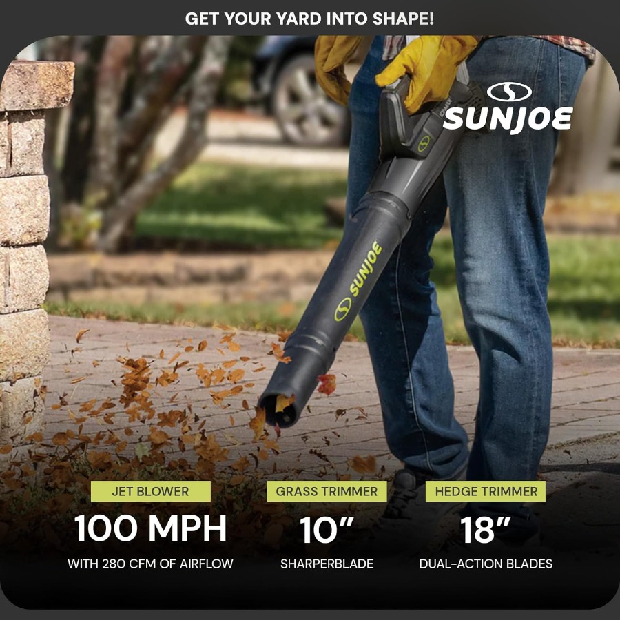24V IONMAX Cordless Leaf Blowe - Outdoor Power Tool Combo Kits avaliação e preço