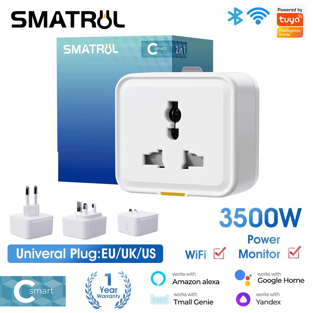 Tuya Smart Home Wireless WIFI  - Outdoor Power Timer avaliação e preço