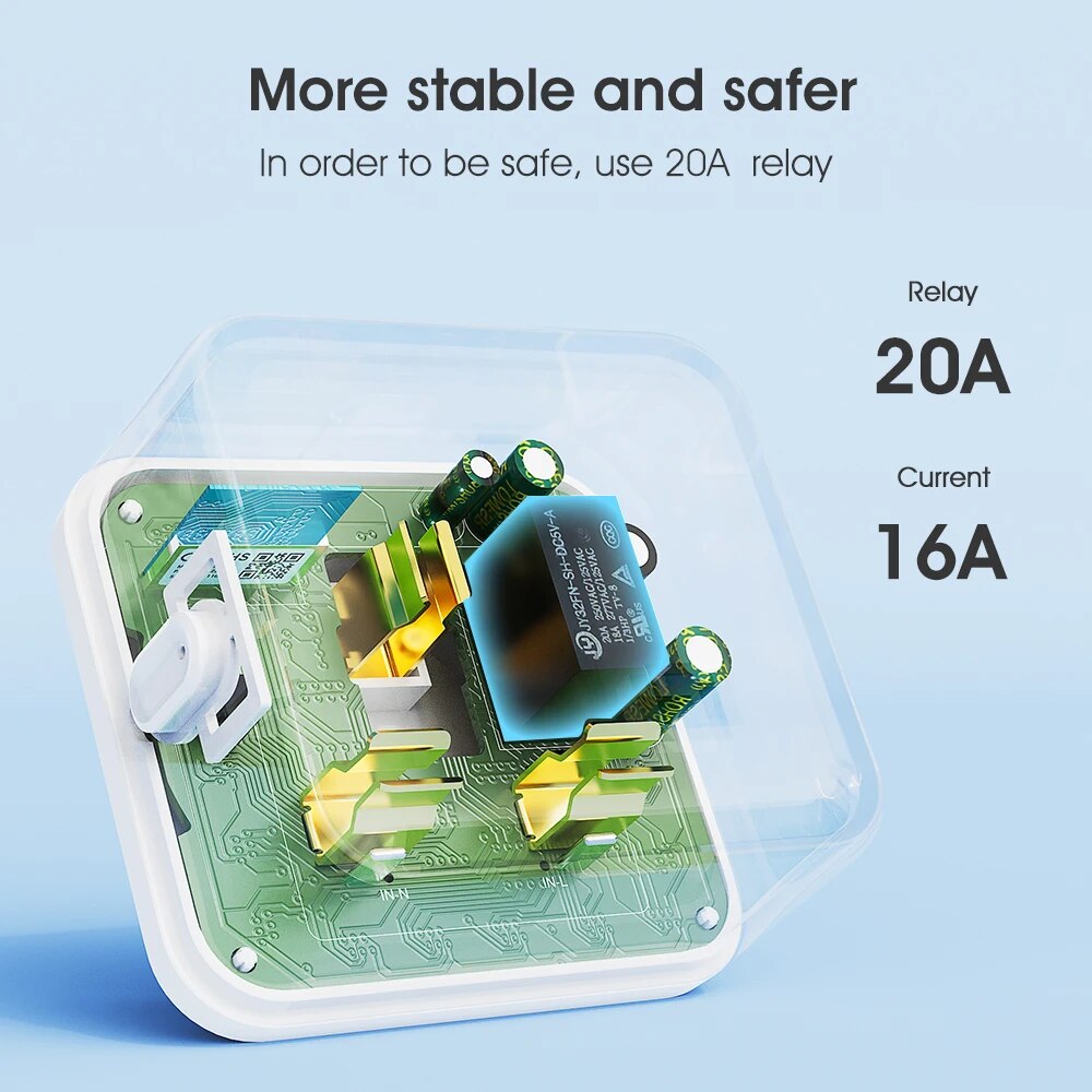 Tuya Smart Home Wireless WIFI  - Outdoor Power Timer avaliação e preço