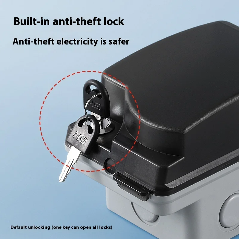 Outdoor Waterproof Socket Open - Outdoor Power Box Cover avaliação e preço