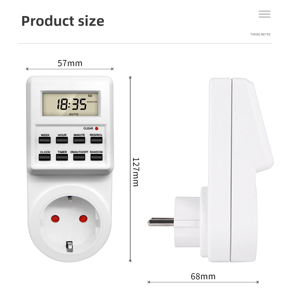 TM03 Digital Timer Switch Sock - Outdoor Power Timer avaliação e preço