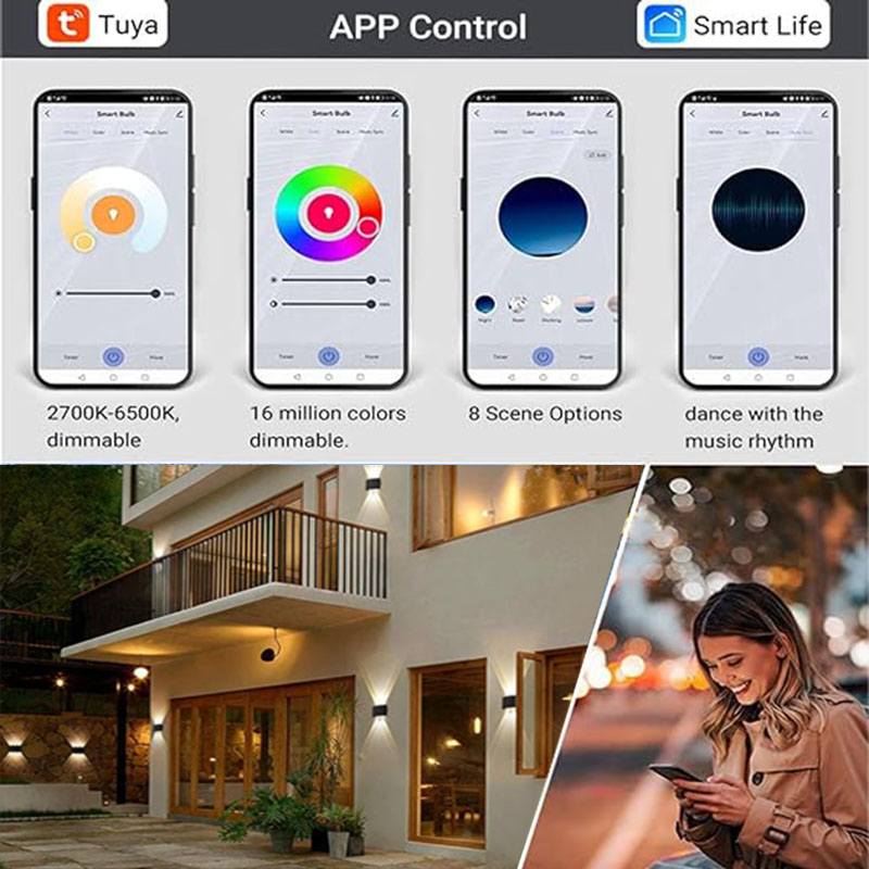 Tuya Smart Up Down Outdoor Wal - Outdoor Power Point Zigbee avaliação e preço