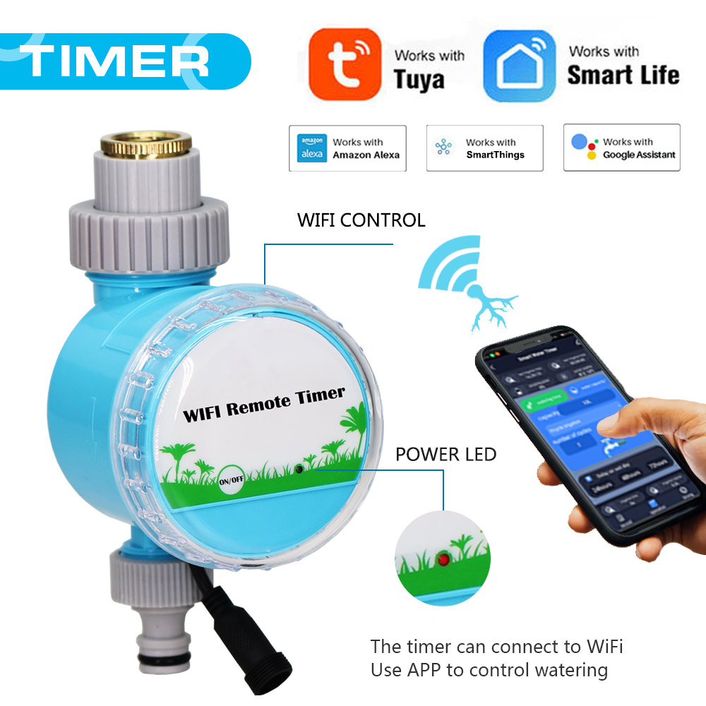 WiFi Wireless Garden Water Tim - Outdoor Power Timer avaliação e preço
