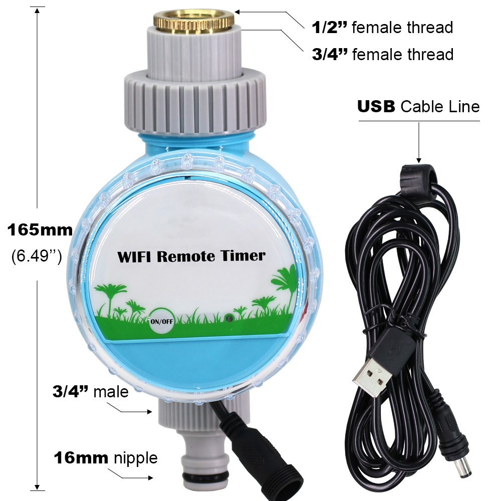 WiFi Wireless Garden Water Tim - Outdoor Power Timer avaliação e preço