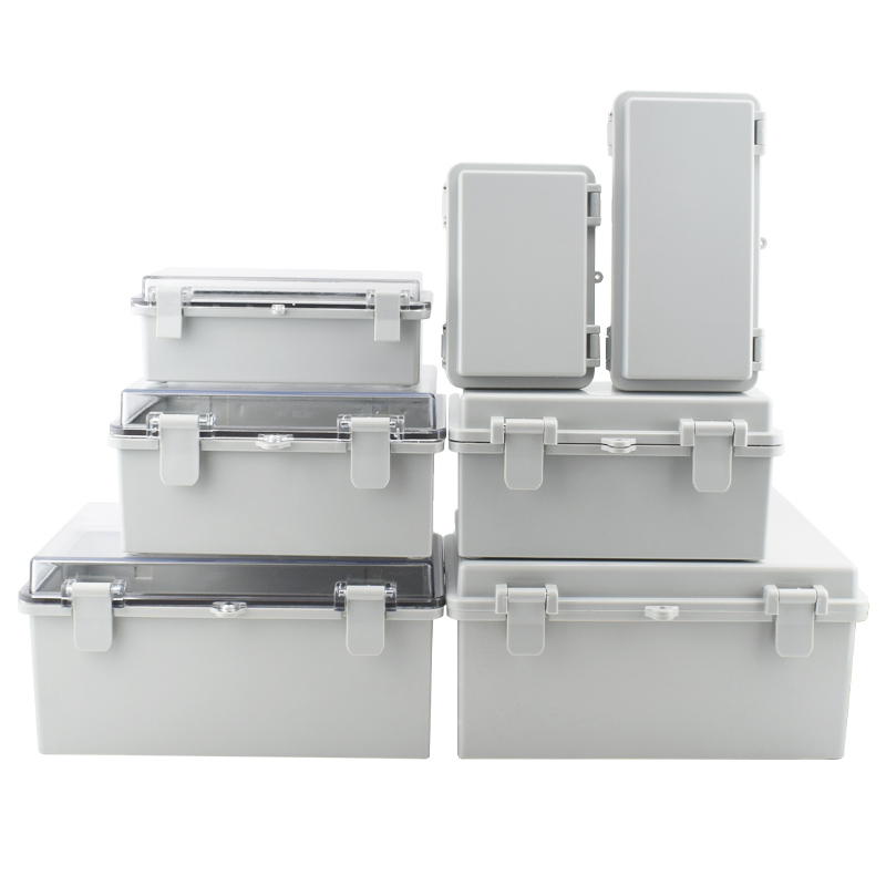 IP67 Waterproof Plastic Enclos - Outdoor Power Box Cover avaliação e preço