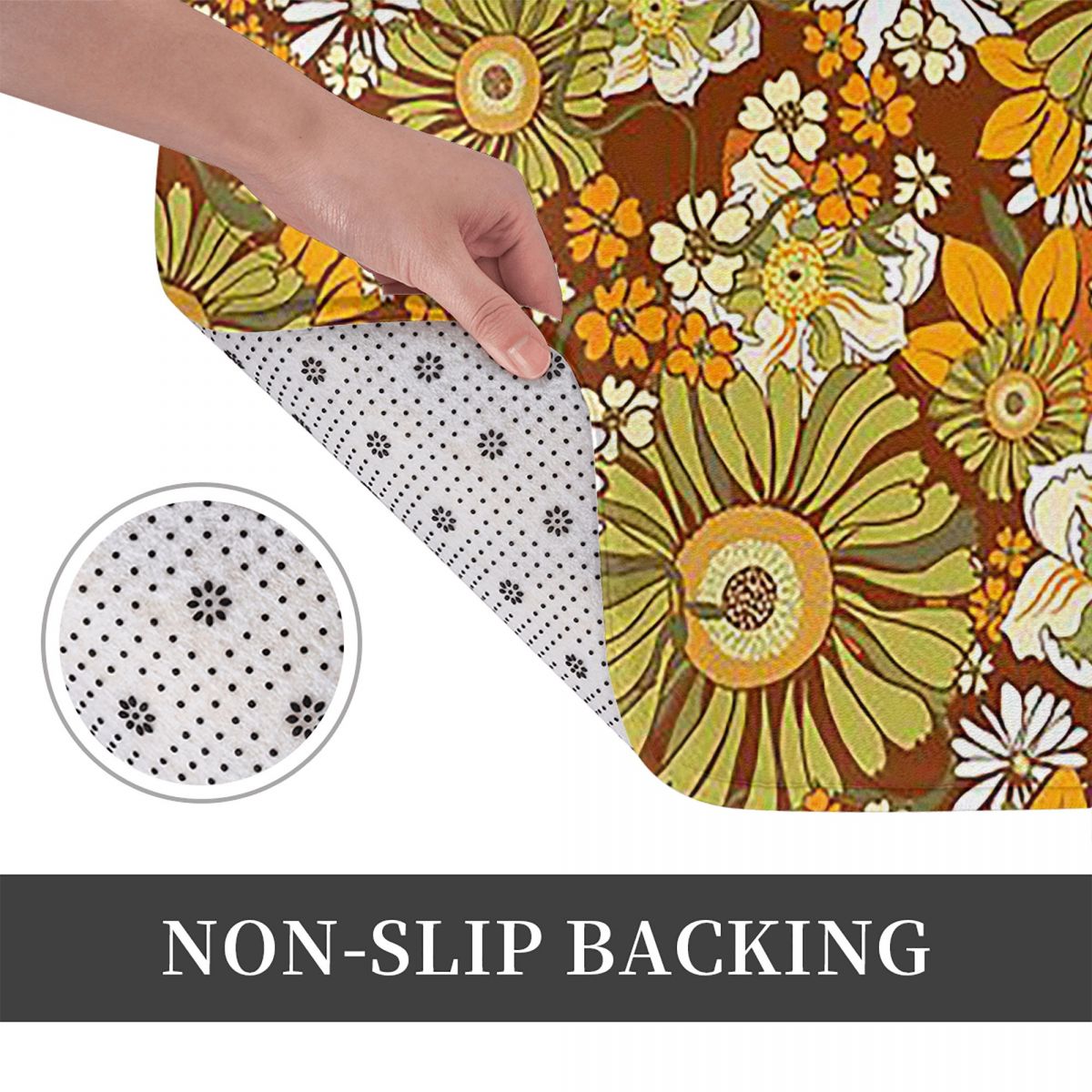 70s Flower Power Pattern Boho  - Outdoor Kitchen Power avaliação e preço