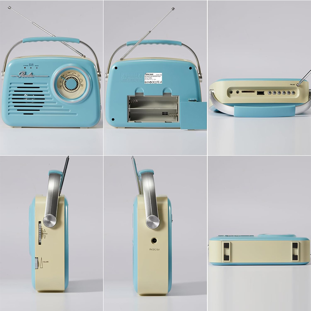 Retro Classic Portable Bluetoo - Outdoor Kitchen Power avaliação e preço