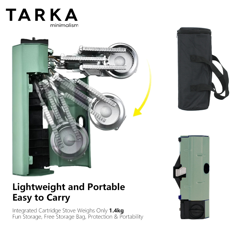 TARKA Cassette Stove Camping F - Outdoor Kitchen Power avaliação e preço